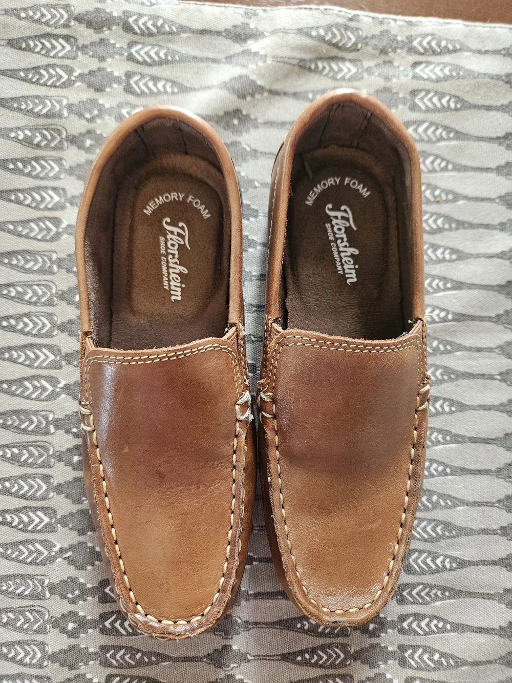 Kids Florsheim Leather Loafers